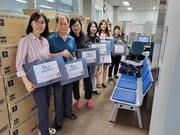 중증장애인,독거노인에게 추석맞이 식사와 선물 전달